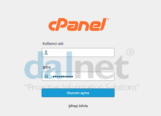 cPanel'de E-Posta hesabı oluşturma