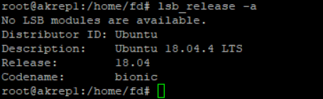 Ubuntu 18.04 Güncelleme