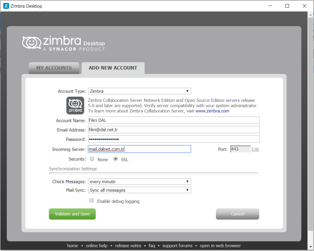 zimbra desktop 7 Zimbra Desktop Nedir ve Nasıl Kurulur