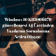 Windows 10 KB5006670 güncellemesi