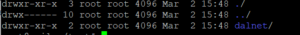 Screenshot 20 Unix/Linux dosya izinleri nedir? Detaylı erişim yetki kısaltmaları